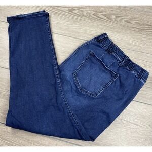 Torrid Women's Super Soft Pull On Boyfriend Jeans Blue Size 4R